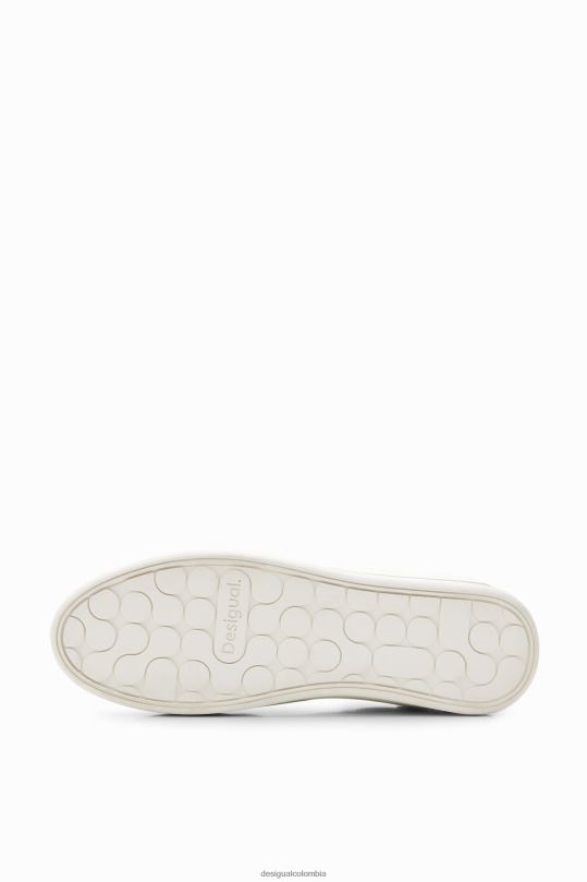 Desigual Colombia - calzado 4802L1481 mujer Desigual zapatillas con plataforma y corazones
