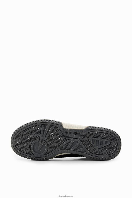 calzado 4802L1486 mujer Desigual zapatillas retro gruesas con patchwork - Desigual Colombia rebajas