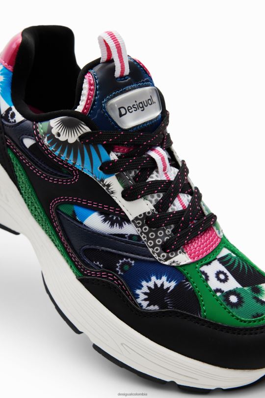 calzado 4802L1488 mujer Desigual zapatillas deportivas con motivo geométrico - Desigual sales online