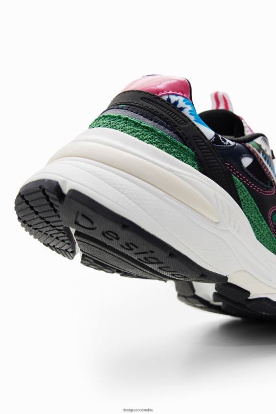 calzado 4802L1488 mujer Desigual zapatillas deportivas con motivo geométrico - Desigual sales online