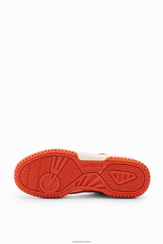 calzado 4802L1489 mujer Desigual zapatillas retro gruesas con patchwork - Desigual Colombia Medellín