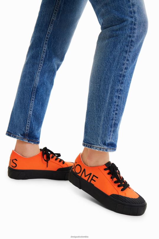 calzado 4802L1502 mujer Desigual zapatillas con plataforma life is awesome - Desigual shop