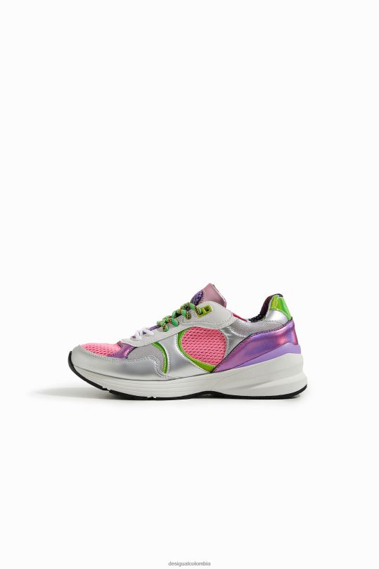 Desigual Colombia - calzado 4802L1515 mujer Desigual metro. zapatillas christian lacroix neón