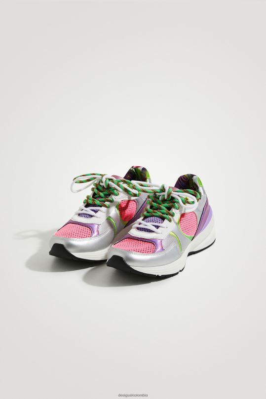 Desigual Colombia - calzado 4802L1515 mujer Desigual metro. zapatillas christian lacroix neón