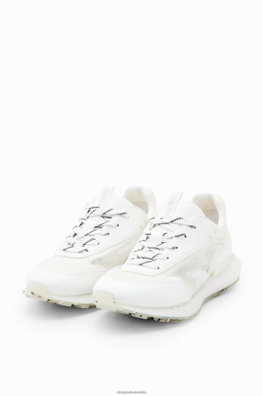 calzado 4802L702 mujer Desigual zapatillas deportivas transparentes - Desigual sale damen