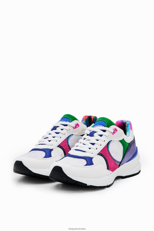 calzado 4802L853 mujer Desigual zapatillas deportivas con parche - Desigual Colombia Medellín