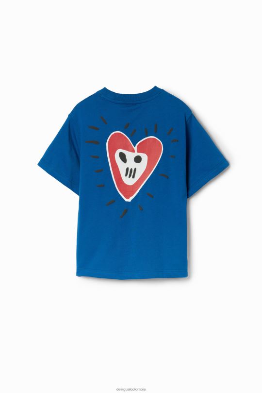 Desigual Colombia - ropa 4802L1725 chico Desigual camiseta arty corazón
