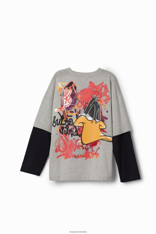 blusas Desigual bogota - ropa 4802L1741 chico Desigual camiseta de doble manga looney tunes