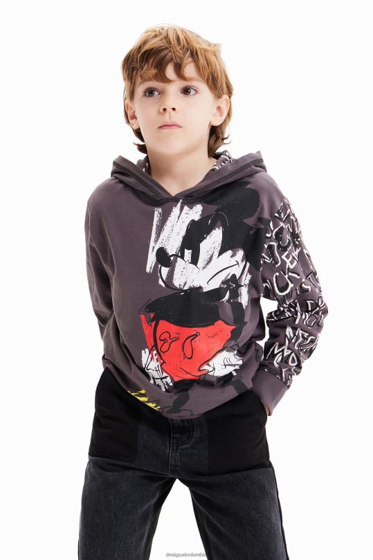 ropa 4802L1753 chico Desigual camiseta con capucha de mickey mouse - Desigual Colombia rebajas