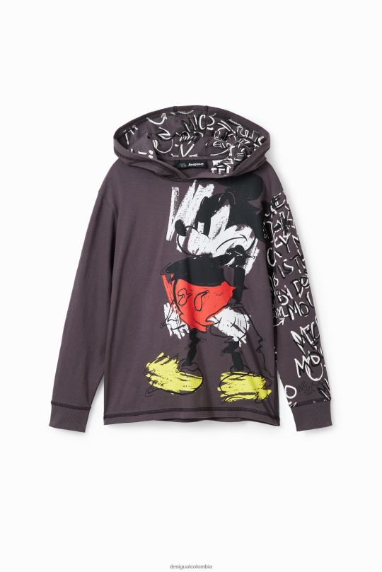 ropa 4802L1753 chico Desigual camiseta con capucha de mickey mouse - Desigual Colombia rebajas
