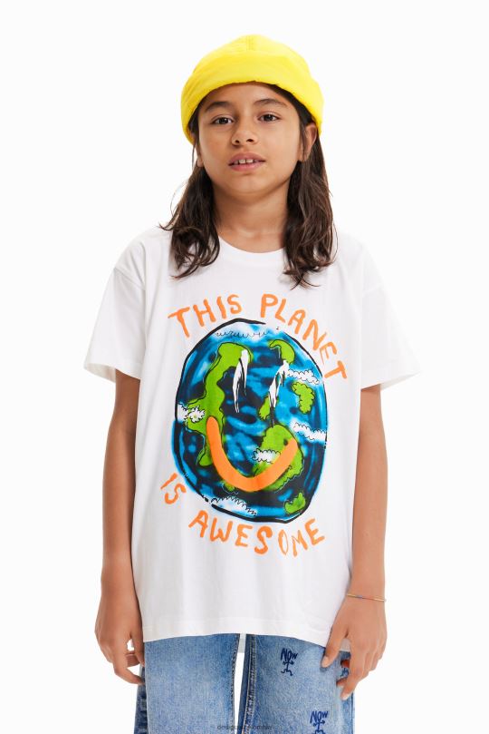 blusas Desigual bogota - ropa 4802L1806 chico Desigual camiseta oversize con planetas