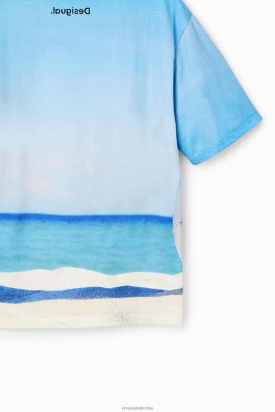 ropa 4802L1809 chico Desigual camiseta fotográfica de fútbol - Desigual Colombia rebajas