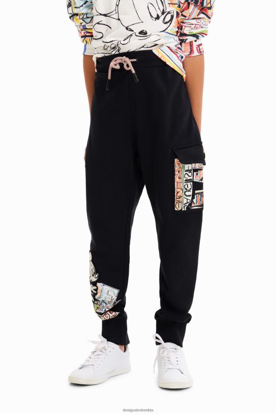 ropa 4802L1883 chico Desigual joggers de mickey mouse de disney - Desigual Colombia Medellín