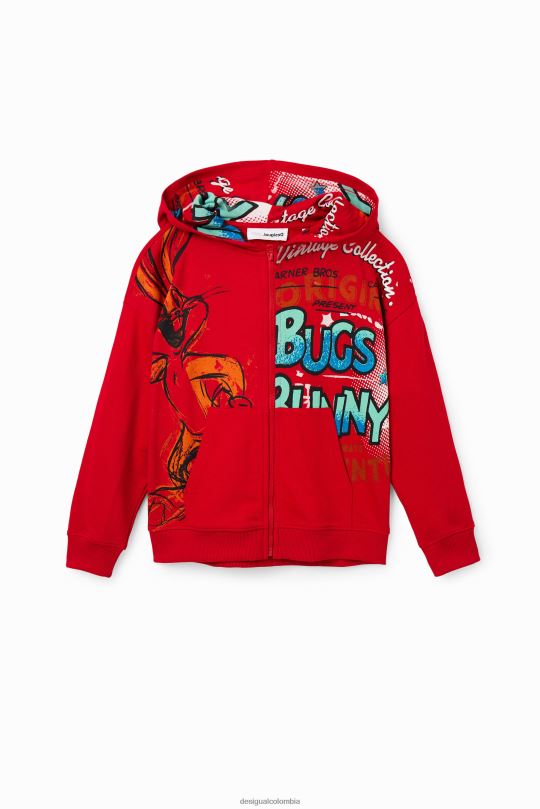 ropa 4802L1785 chico Desigual sudadera con capucha de bugs bunny - Desigual sale damen